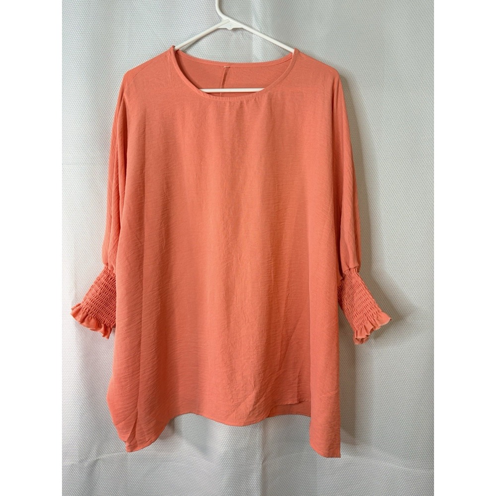 Womens Peach XL Blouse